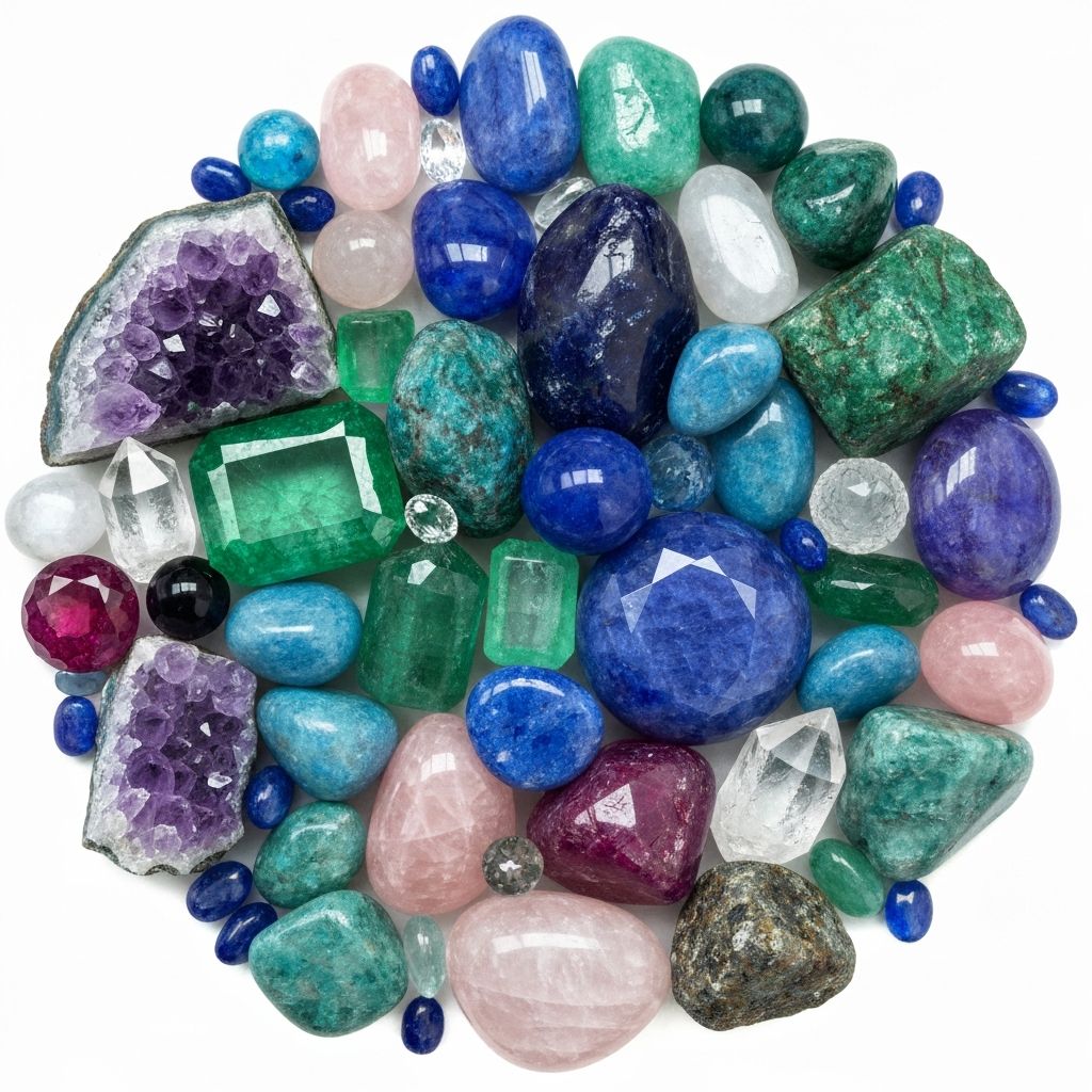 रत्न और क्रिस्टल (Gemstones)
